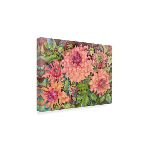 Joanne Porter 'Sahara Glow Dahlia' Canvas Art,24x32